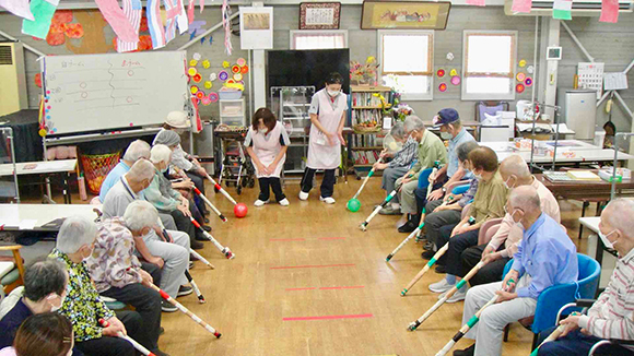 ゲートボールゲーム